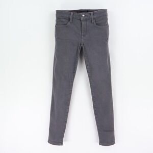 Gray Jegging Jean Low Rise Womens WAIST: 27 INCHES Stretch Cotton Blend Genetic